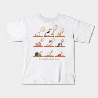 Greenhouse Gas Exhale Kids T-Shirt